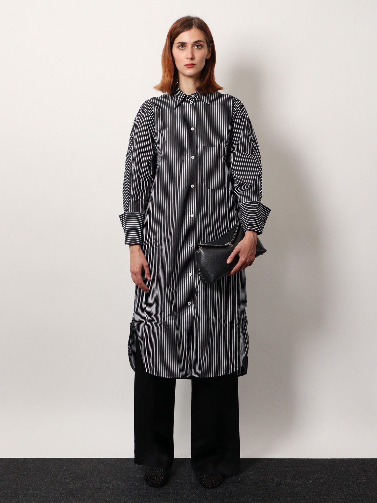 [TOTEME] Long sleeve dress SS26 253WRD0201FB0436046