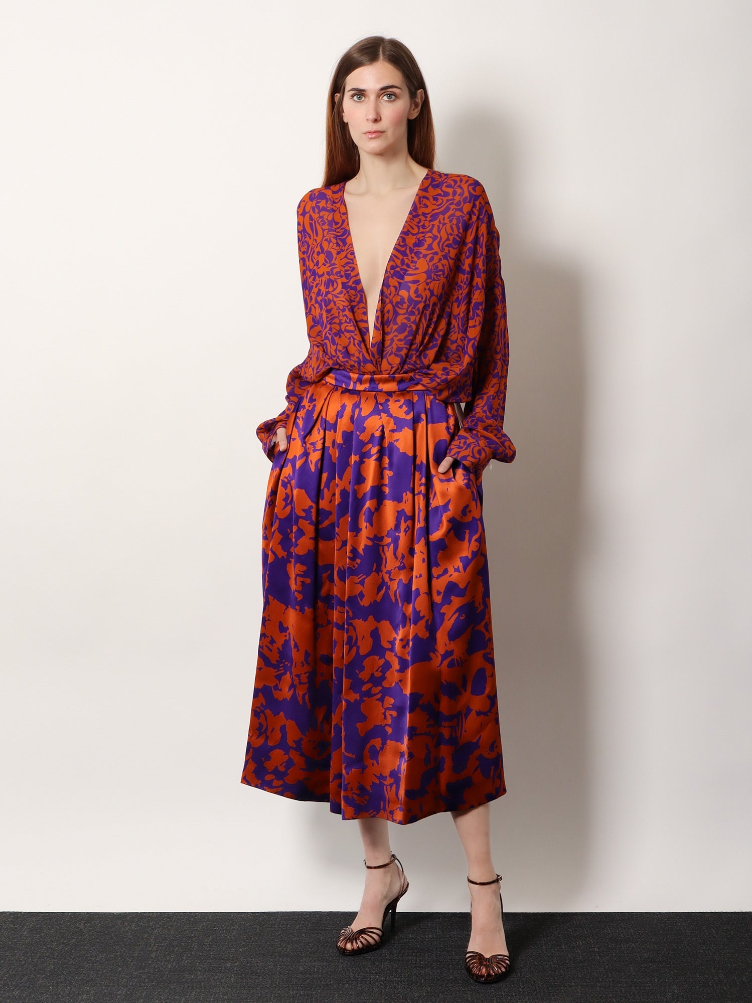 [DRIES VAN NOTEN] Long skirt SS26 2611308893005353