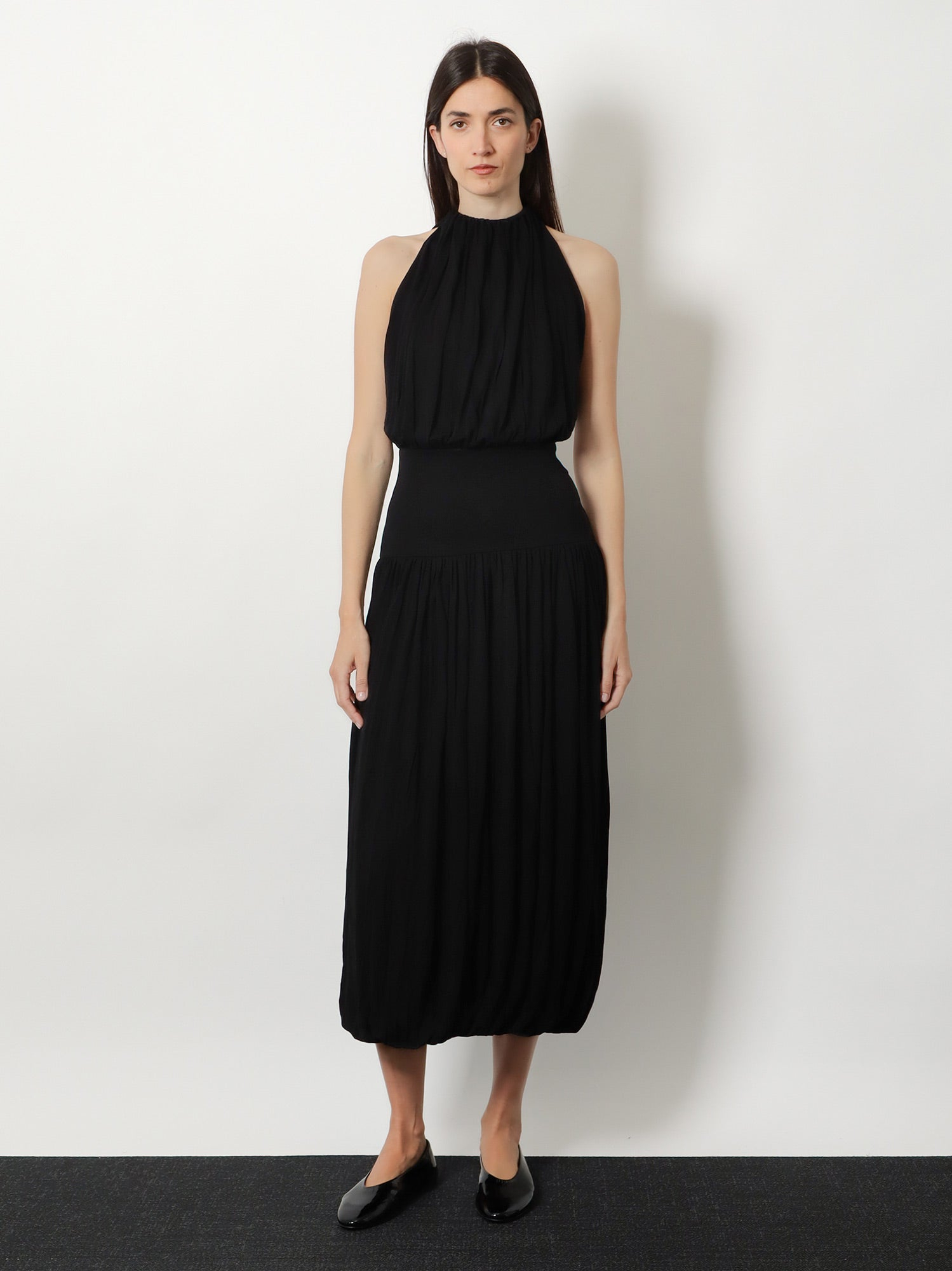 [TOTEME] Sleeveless dress SS26 262WRD0320FB0635001