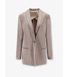 [Alysi] Blazer SS26 116841P6221TAUPE