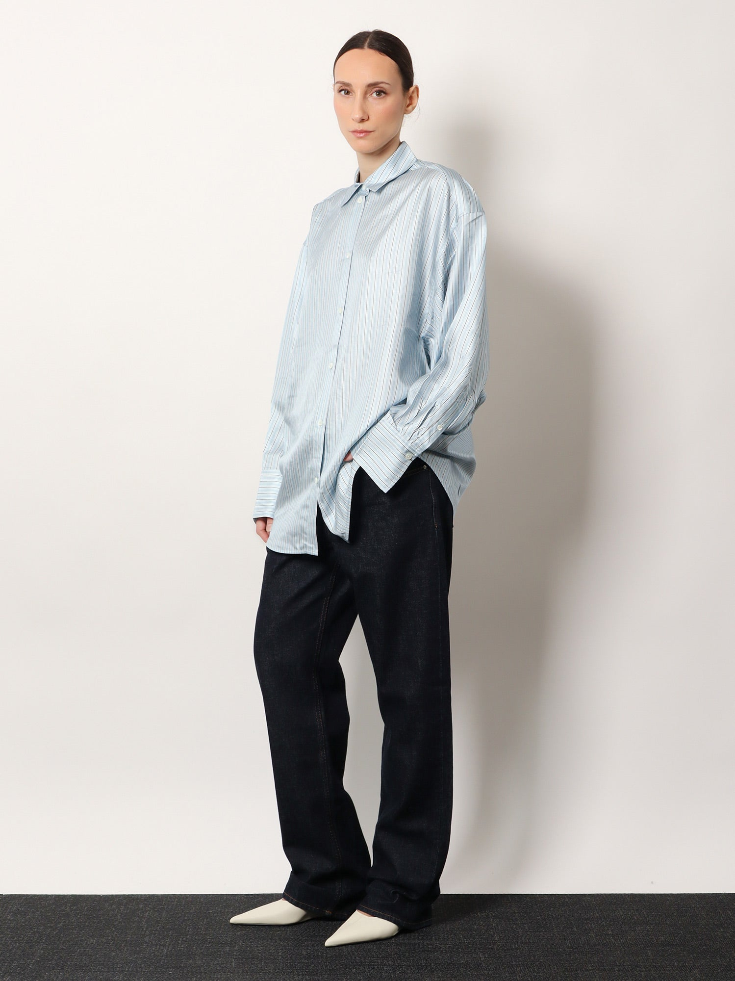 [TOTEME] Shirts Long Sleeve SS26 261WRT0700FB0553339