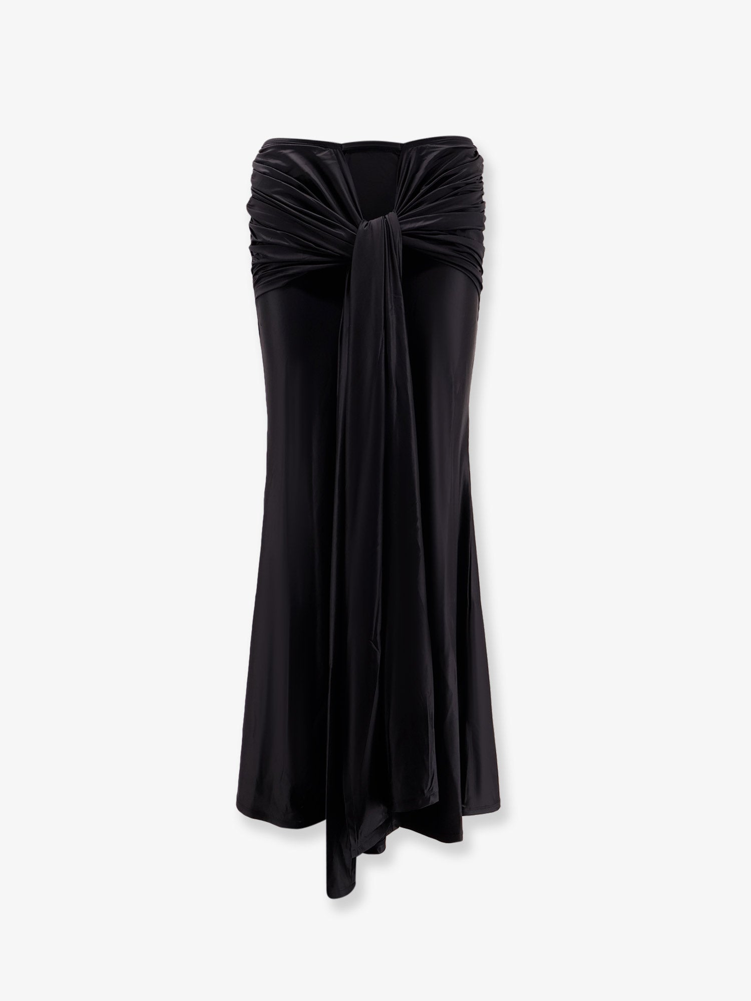 [Venuja] Long skirt SS26 SK001ABLKBLACK