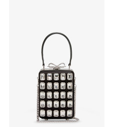 [SELF PORTRAIT] Tote bag SS26 RS26302DBBLACK