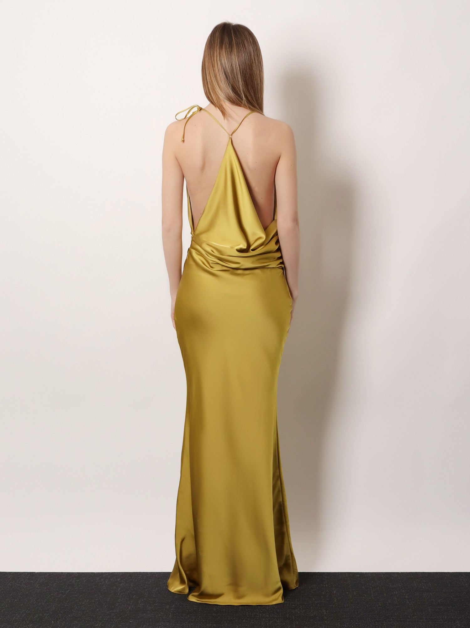 [ACTUALEE] Sleeveless dress SS26 16115AB4081YELLOW