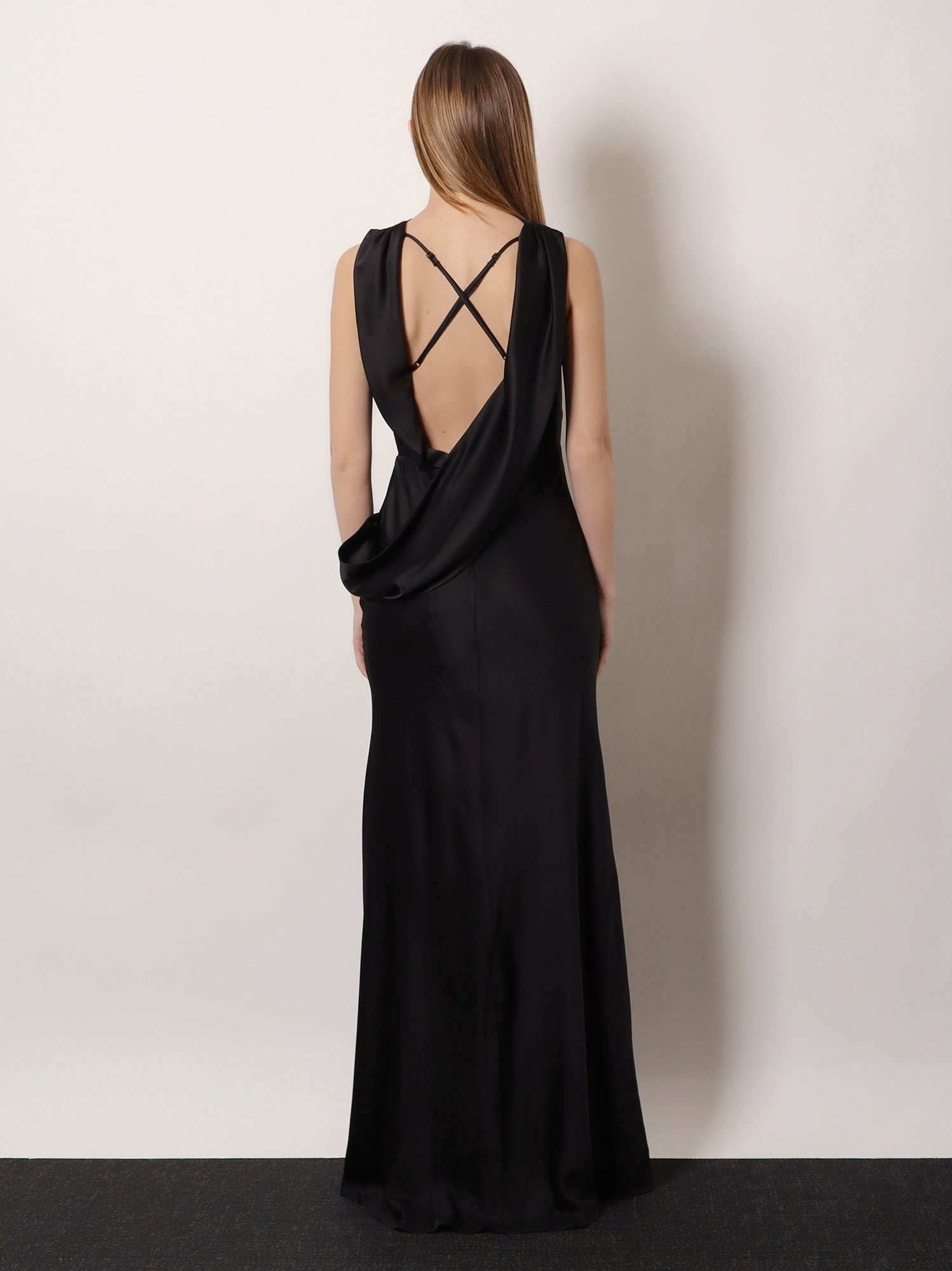 [ACTUALEE] Sleeveless dress SS26 16154AB4108BLACK