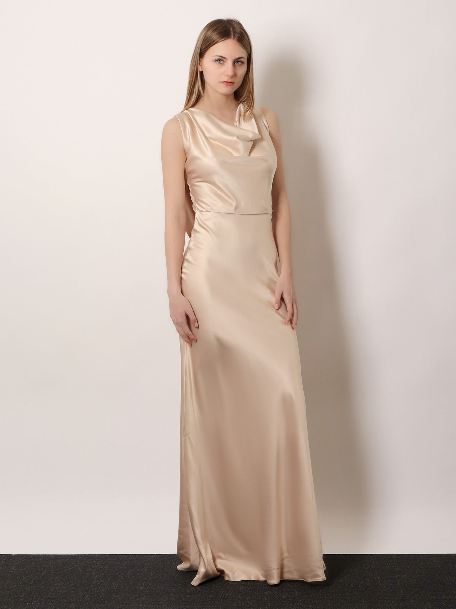 [ACTUALEE] Sleeveless dress SS26 16154AB4108SABBIA