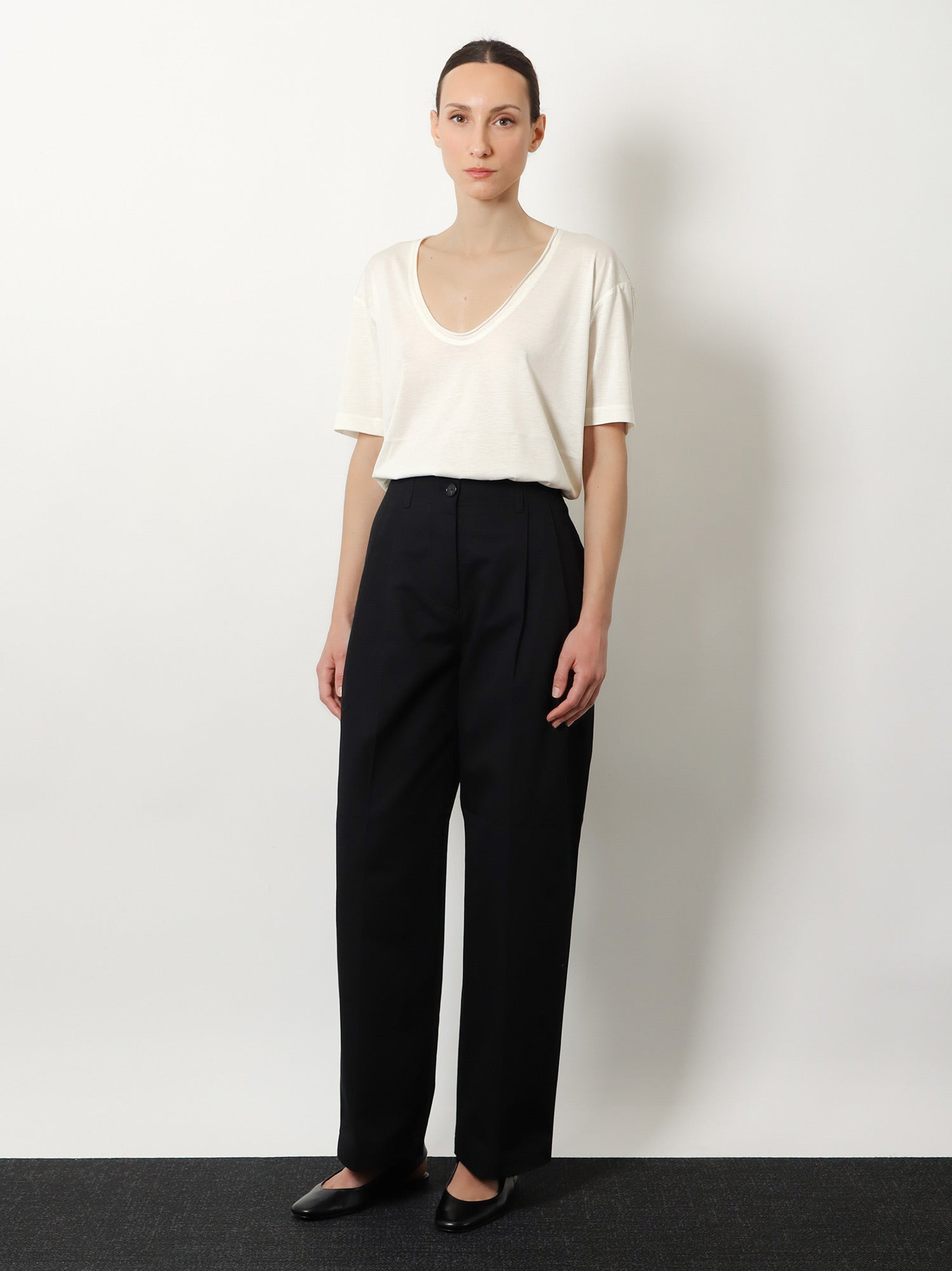 [TOTEME] Trousers SS26 242WRB1641FB0103001