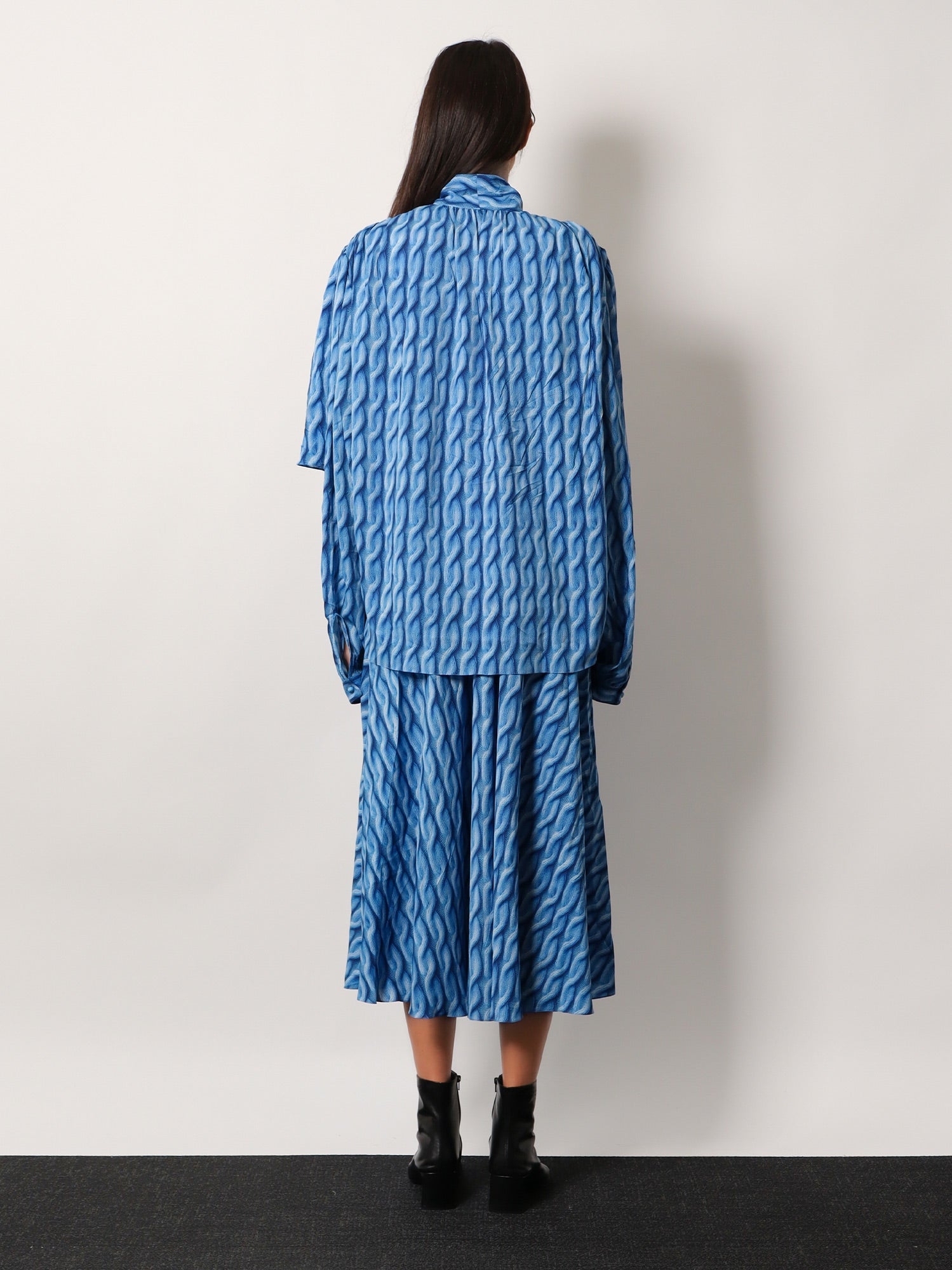 [Balenciaga] Long sleeve dress SS26 814150TRLB4_4011