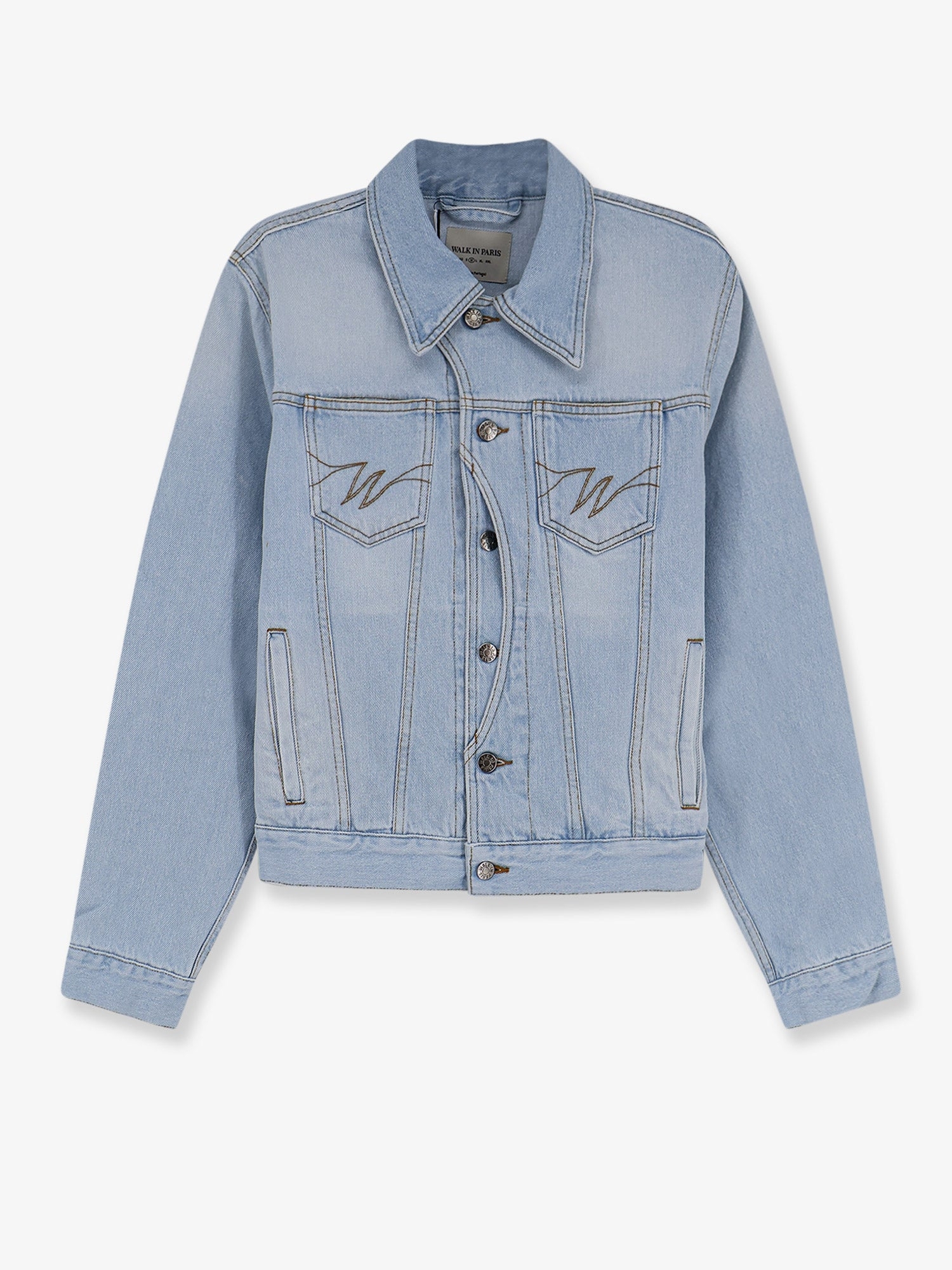 [WALK IN PARIS] Denim jacket SS26 LIGHTBLUEDENIMPOSTAMNLIGHTBLUE