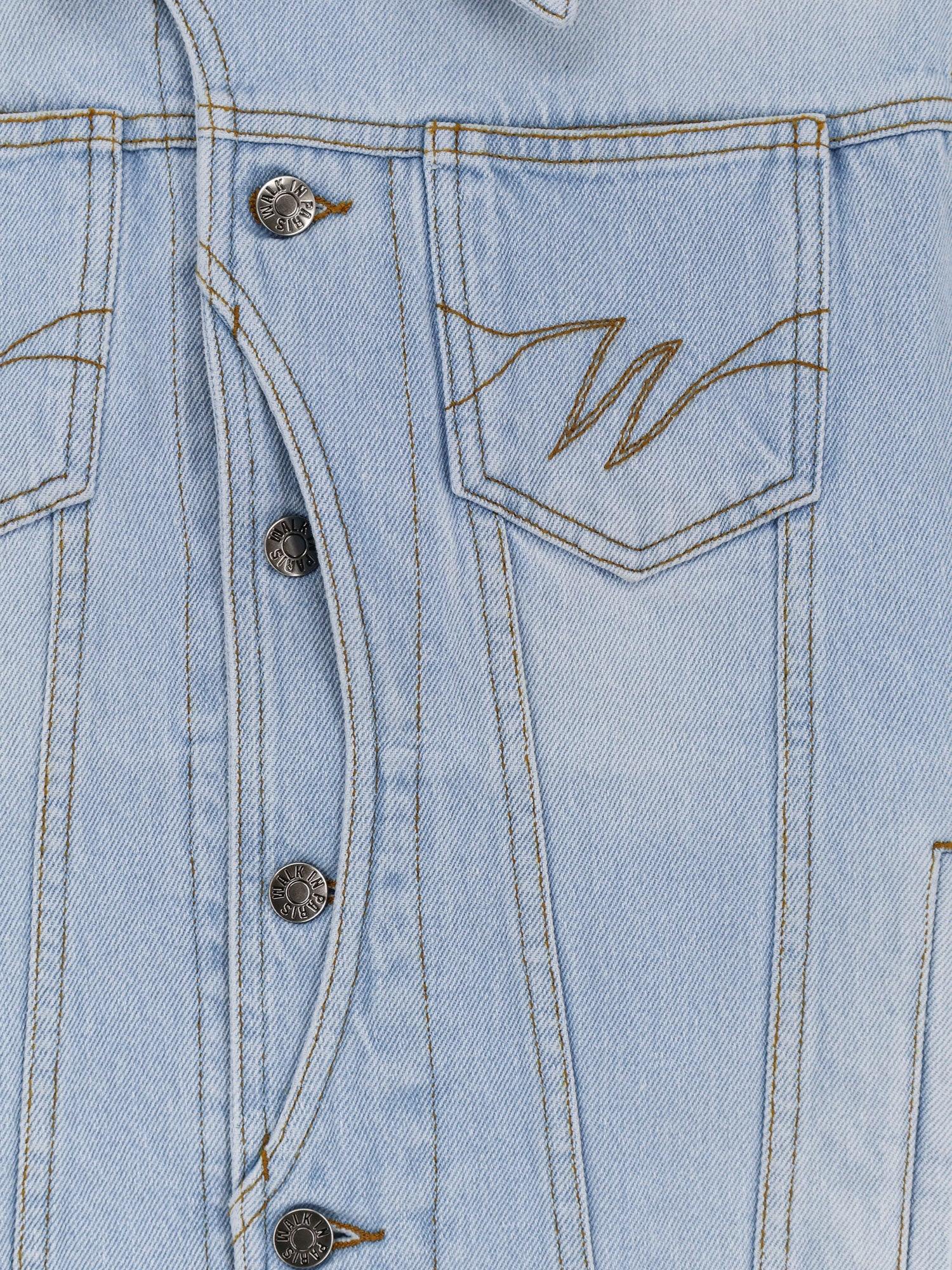 [WALK IN PARIS] Denim jacket SS26 LIGHTBLUEDENIMPOSTAMNLIGHTBLUE