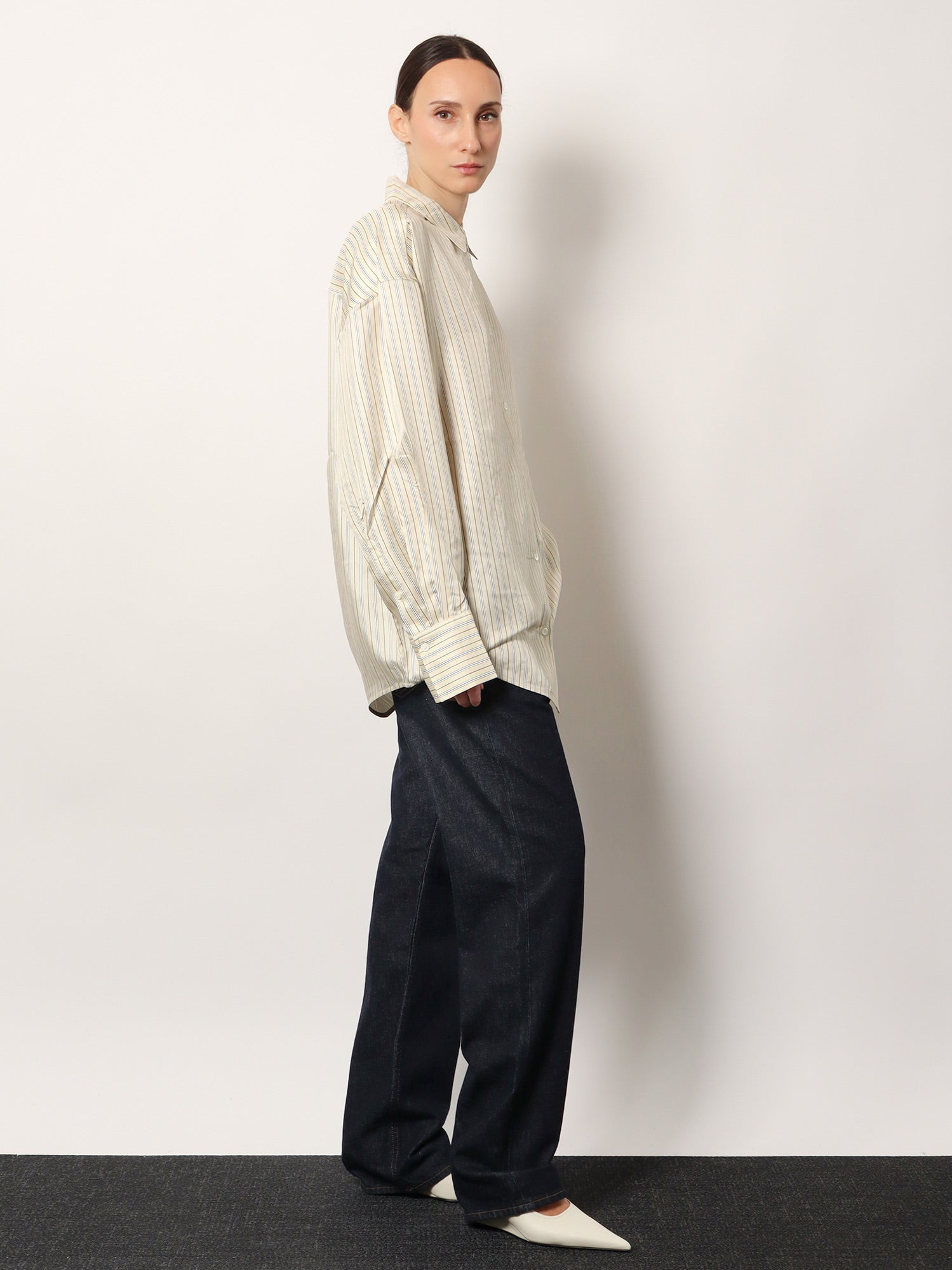 [TOTEME] Shirts Long Sleeve SS26 261WRT0700FB0553338