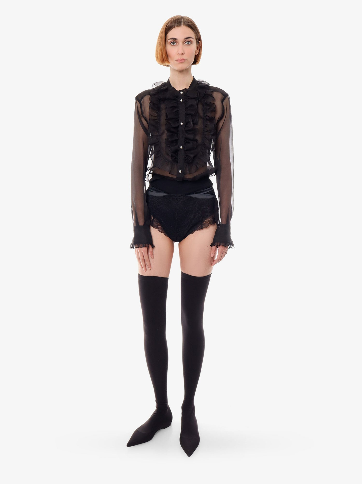 [Dolce & Gabbana] Shirts Long Sleeve SS26 F5S10TFU1BU_N0000
