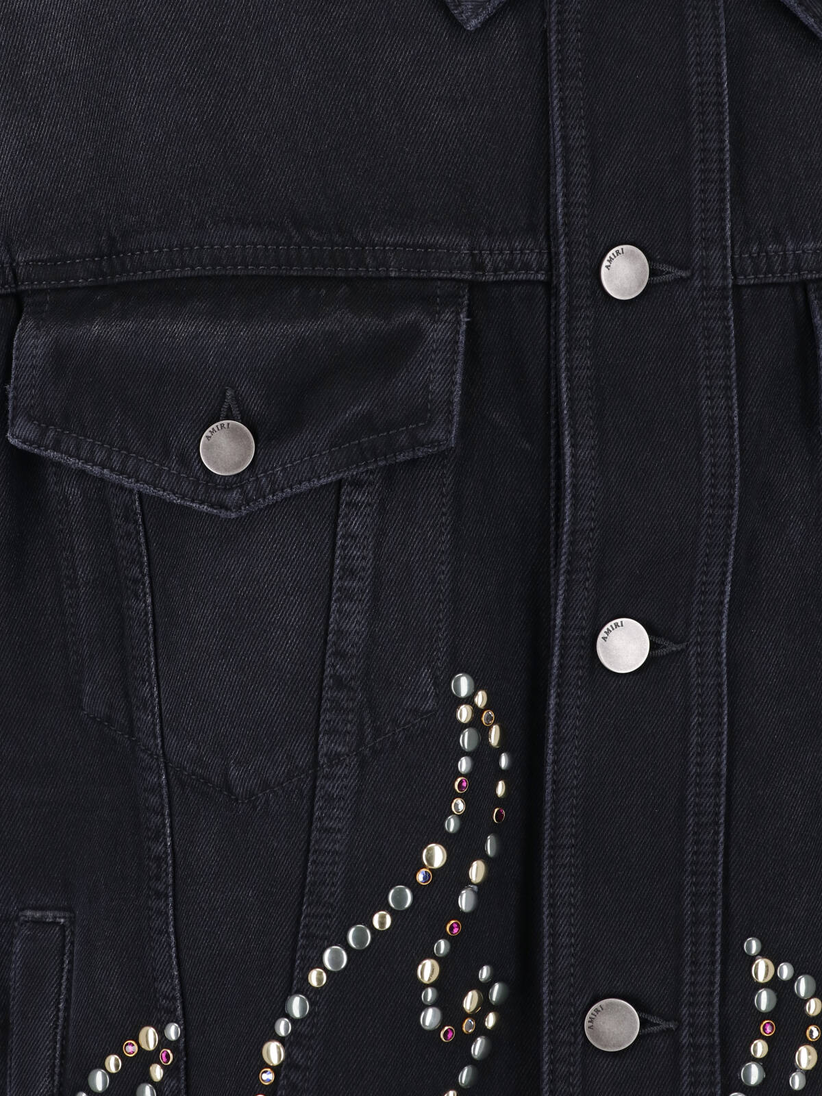 [Amiri] Casual Jacket FW26 AMOUJA1154VINTAGE BLACK