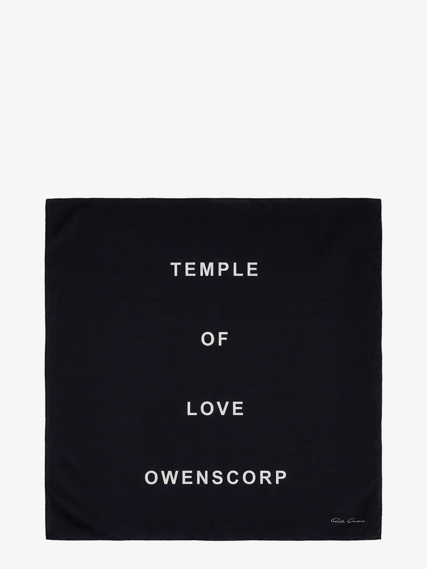 [Rick Owens] Scarf SS26 RU01F2466SCARP70911