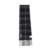 [Our Legacy] Scarf FW26 A4248EBFBLACK FUZZY ALPACA CHECK