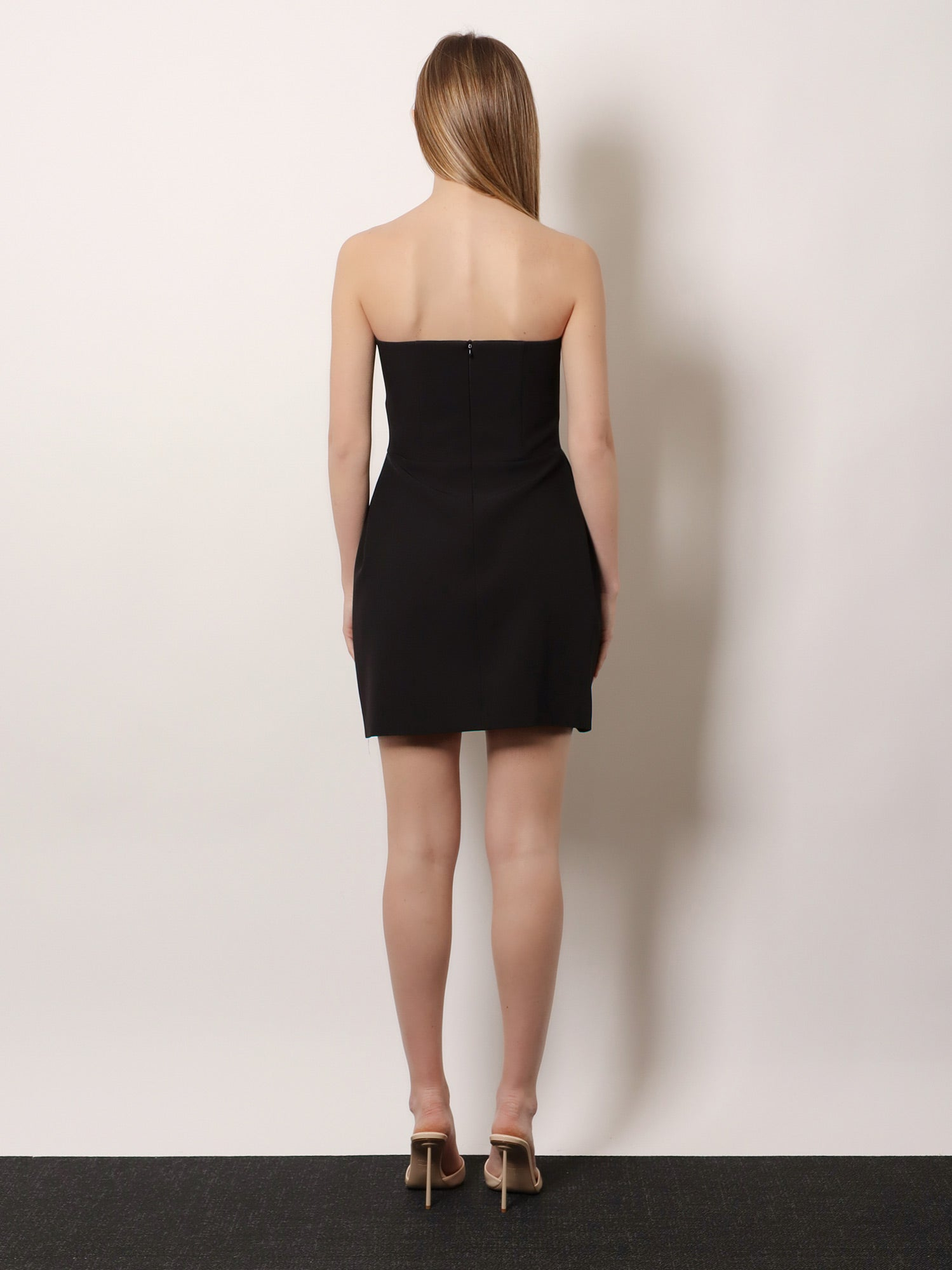 [ACTUALEE] Sleeveless dress SS26 16140AB4097BLACK