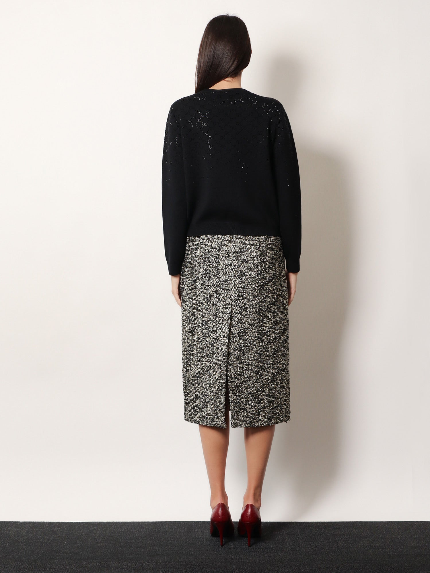 [Gucci] Midi skirt SS26 853052ZATQ71173