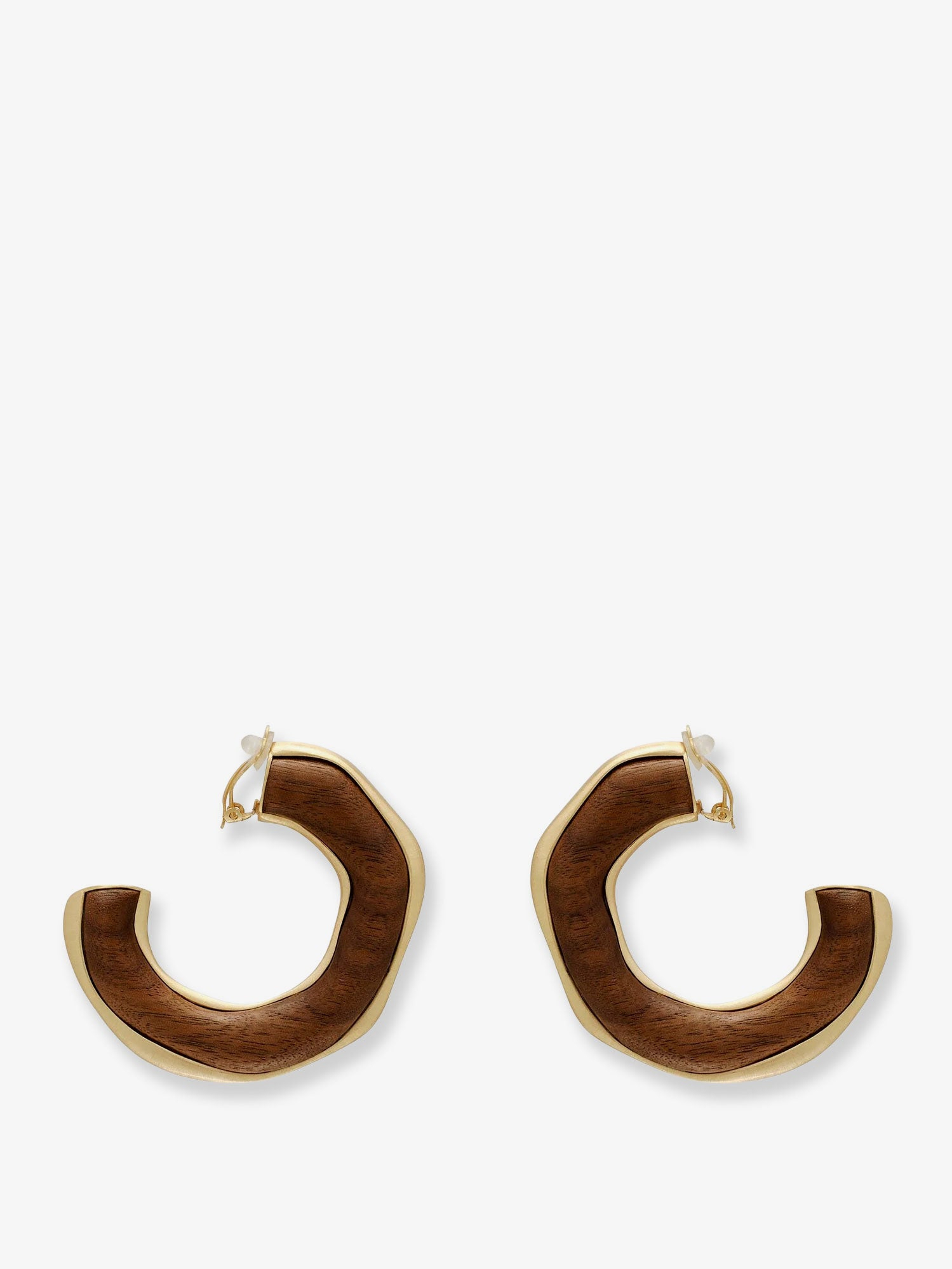 [Cult Gaia] Earring SS26 ER31235WD3529WALNUT