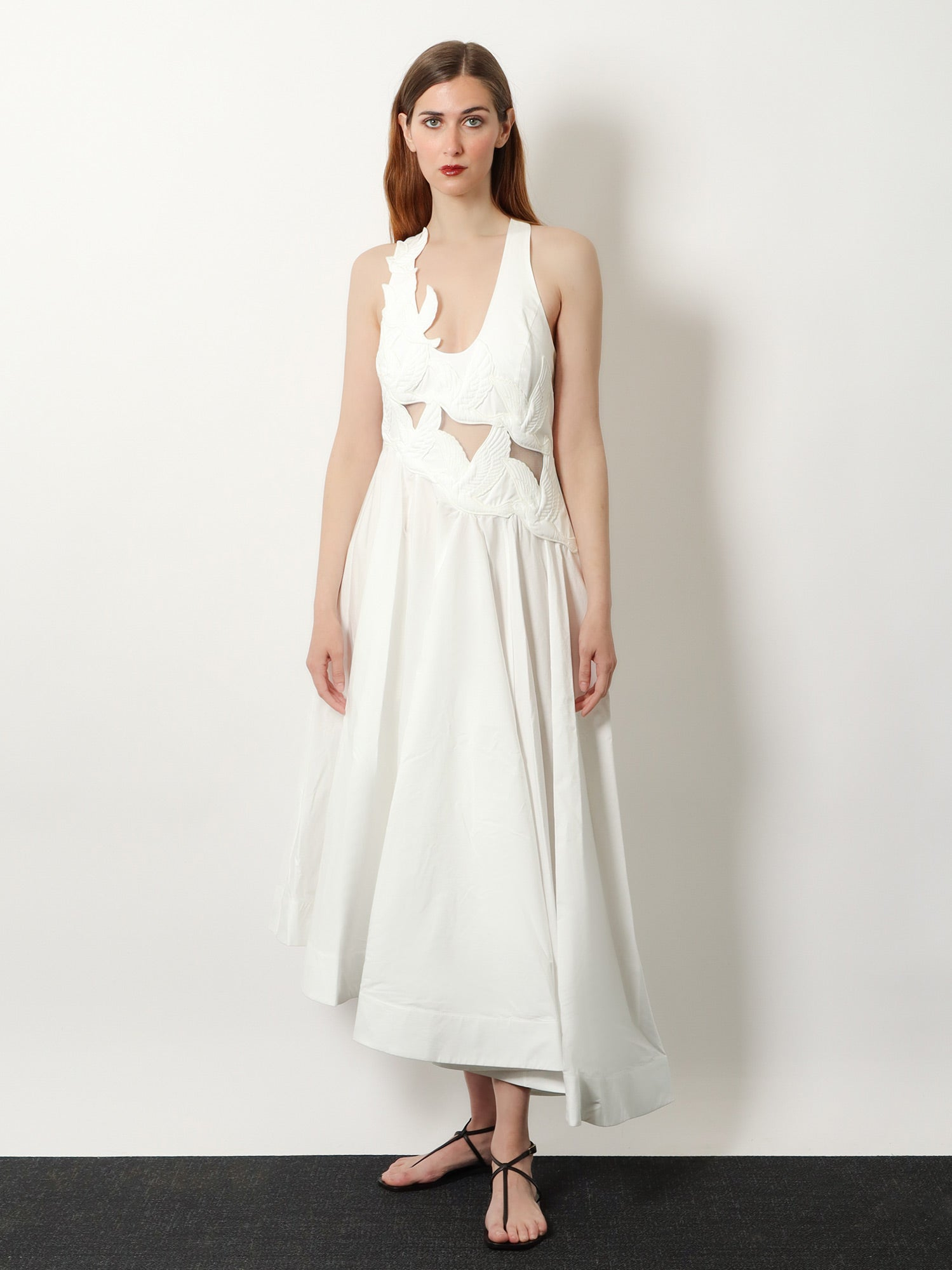 [Zimmermann] Sleeveless dress SS26 8168DS261IVO