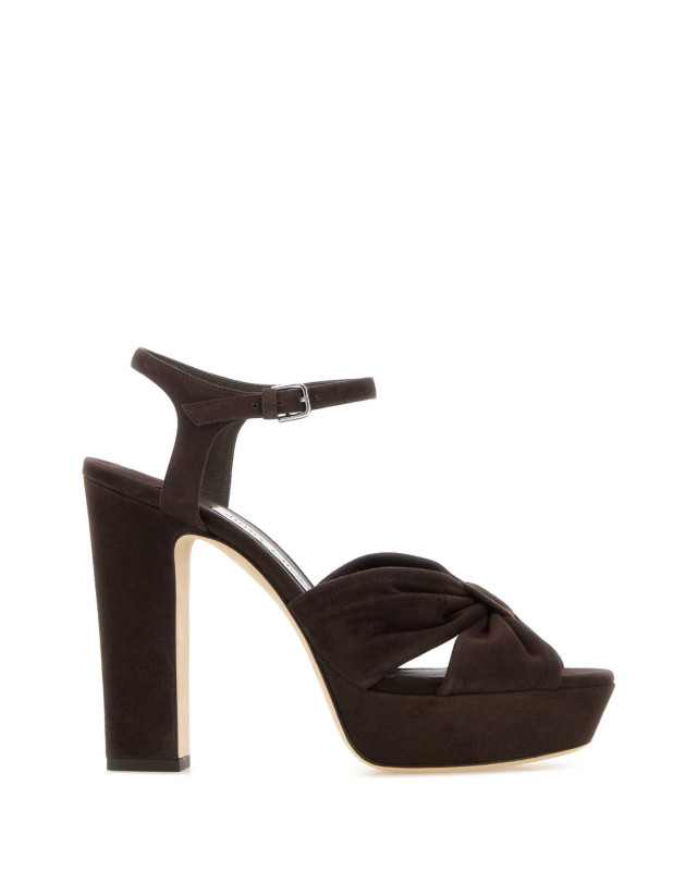 [Jimmy Choo] Sandals FW26 HELOISE120SUE CHOCOLATE