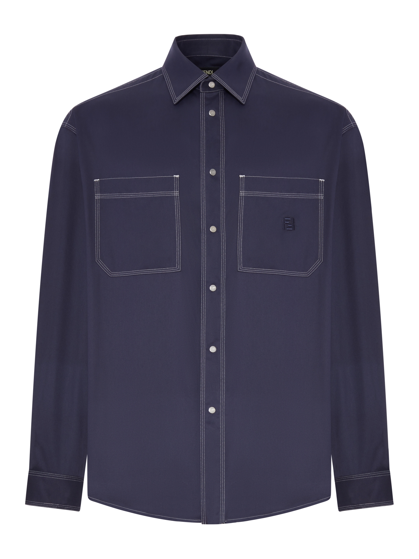[Fendi] Shirts Long Sleeve FW26 FS1368B162F0QA2 BLUE