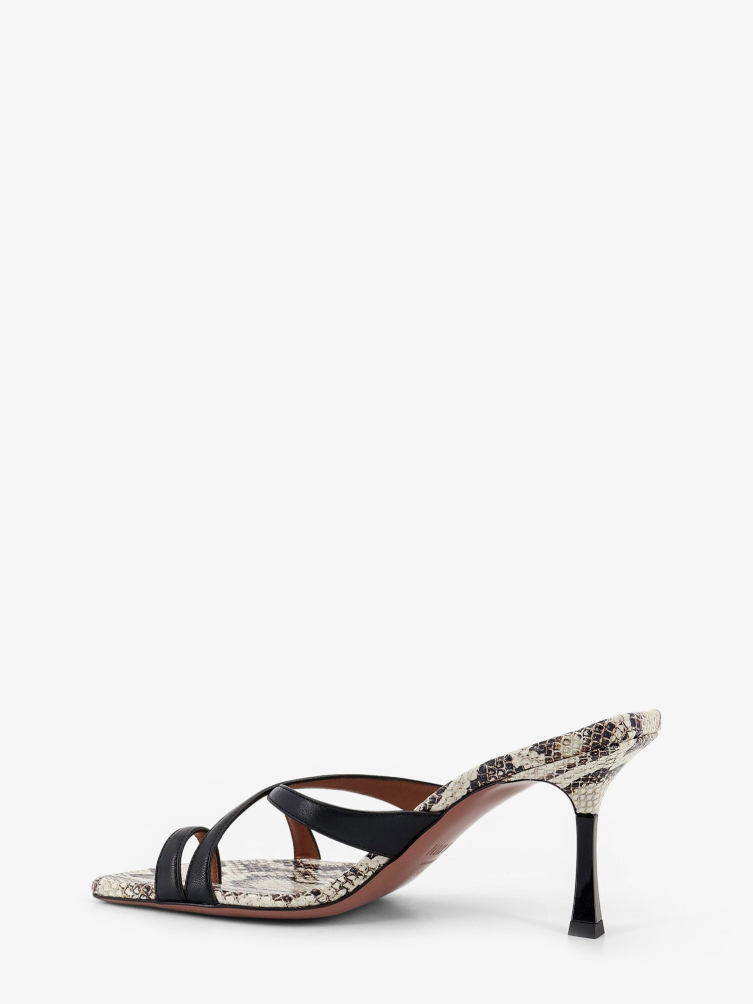 [Paris Texas] Sandals SS26 PX1975XNPPTPYTHONBLACK