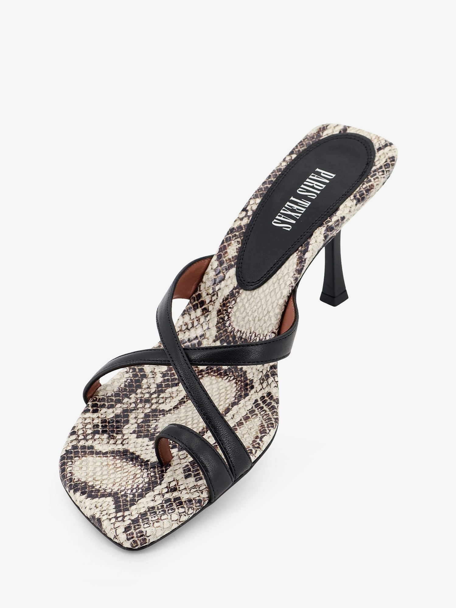 [Paris Texas] Sandals SS26 PX1975XNPPTPYTHONBLACK