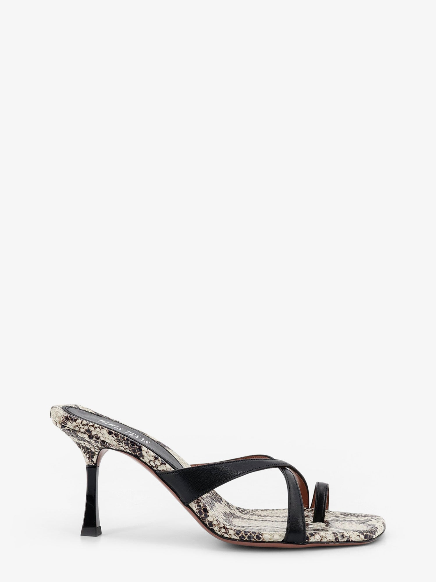 [Paris Texas] Sandals SS26 PX1975XNPPTPYTHONBLACK