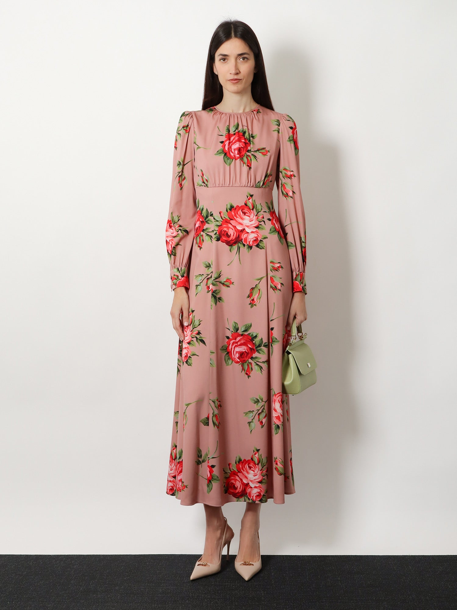 [Dolce & Gabbana] Long sleeve dress SS26 F610OTFSA8QHF5ZN