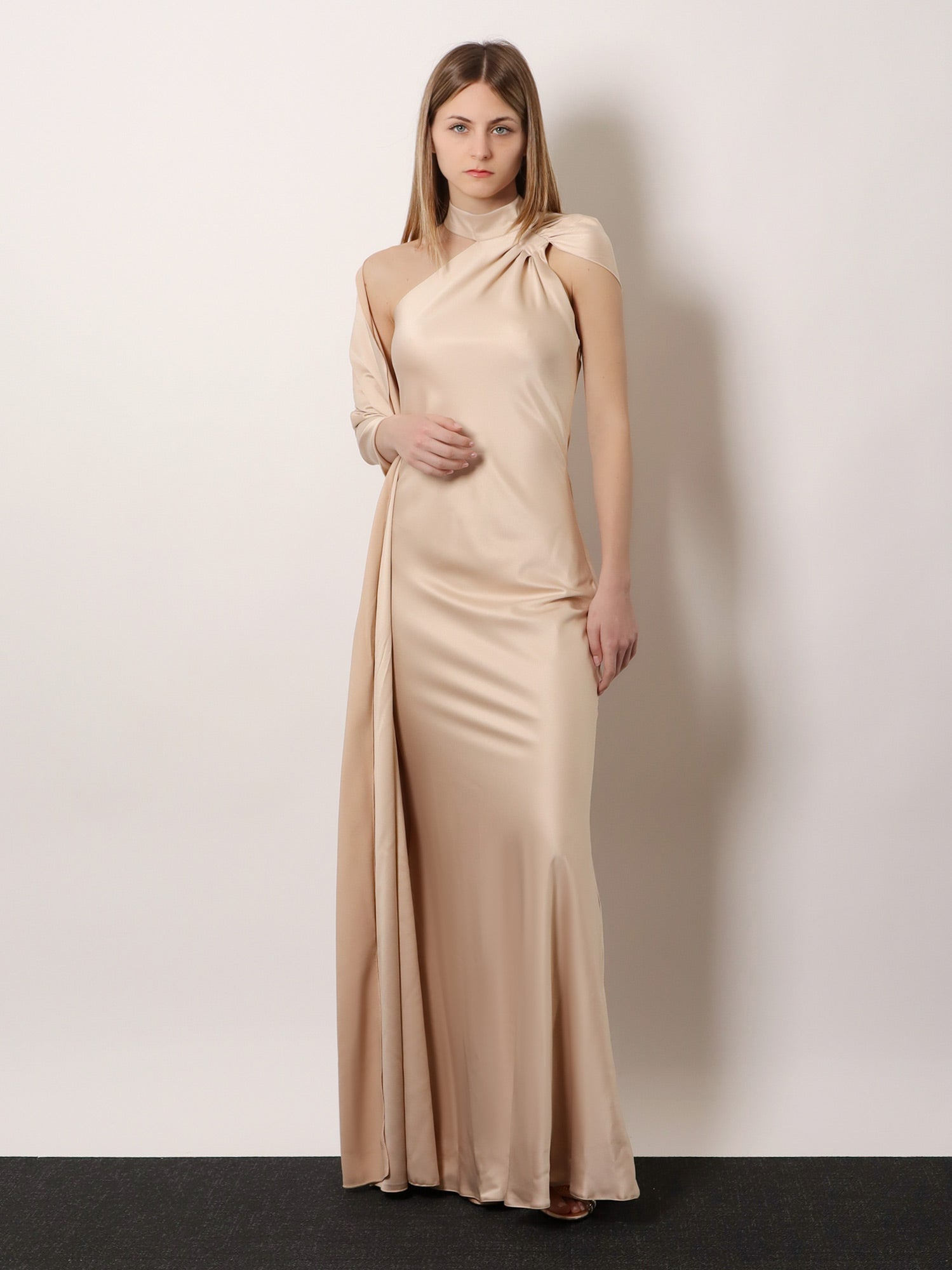 [ACTUALEE] Sleeveless dress SS26 16195AB4125SAND
