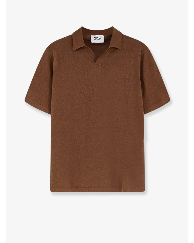 [ALPHA STUDIO] Shirts Short Sleeve SS26 AU5093B1017