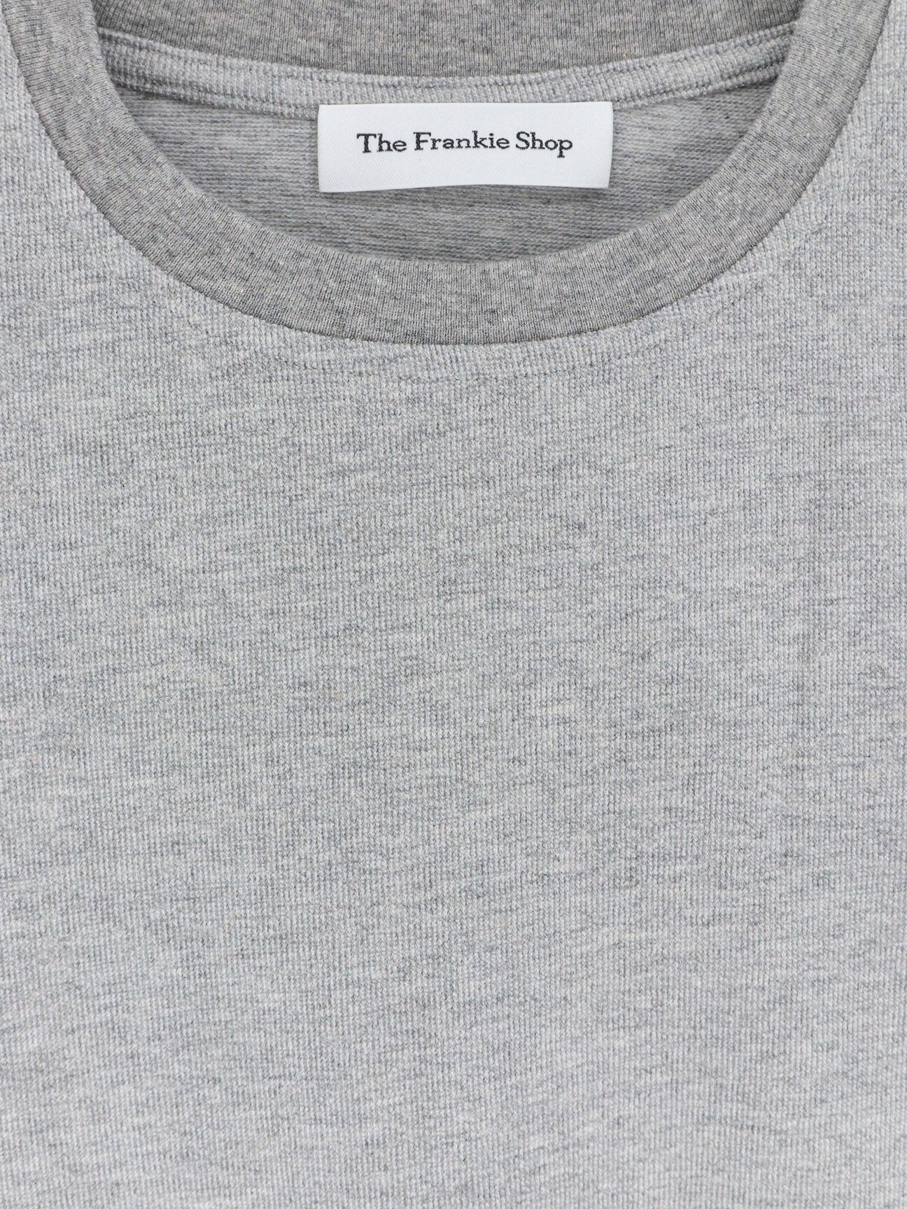 [THE FRANKIE SHOP] T-shirts Short Sleeve SS26 TSFS22070107GREYMELANGE