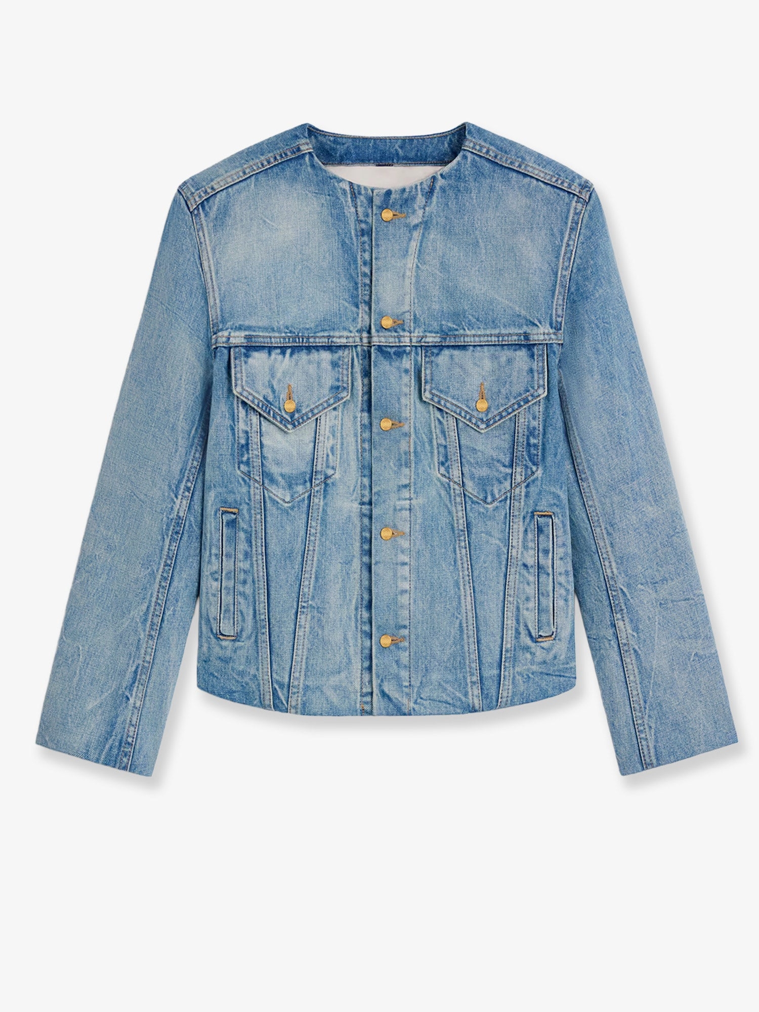 [Celine] Denim Jacket SS26 RV0ZV789DGDN7