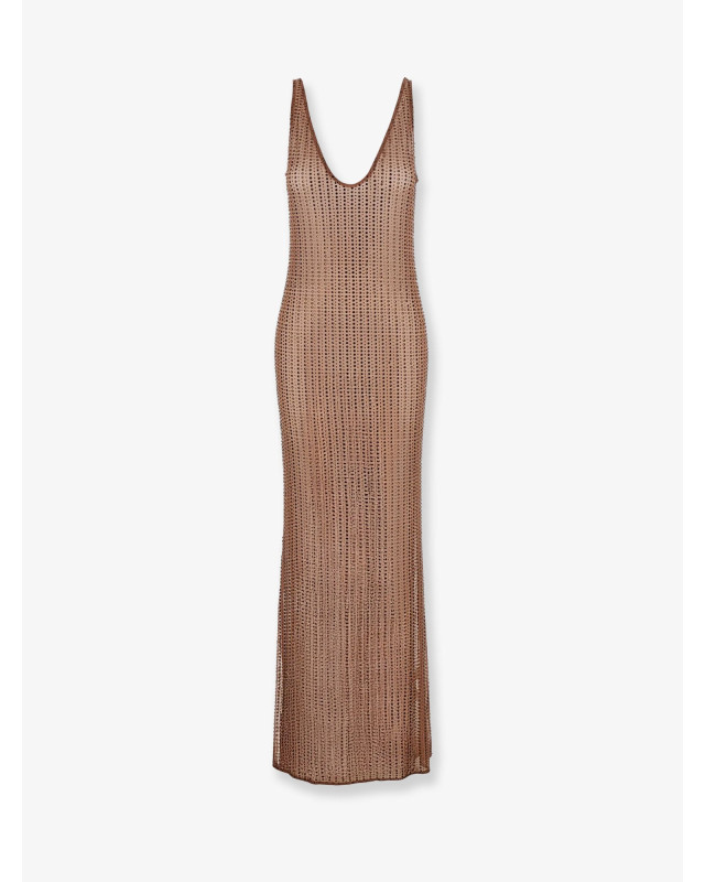[Venuja] Sleeveless dress SS26 DS005BMCAMOCHA