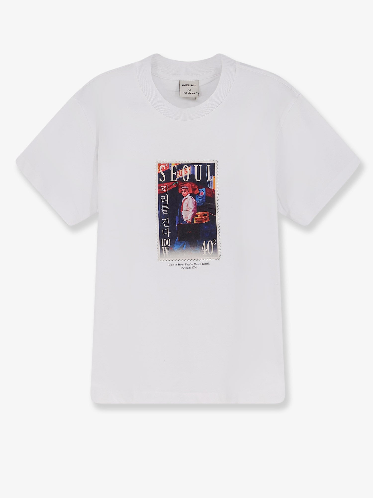 [WALK IN PARIS] T-shirts Short Sleeve SS26 WALKINSEOULWHITE