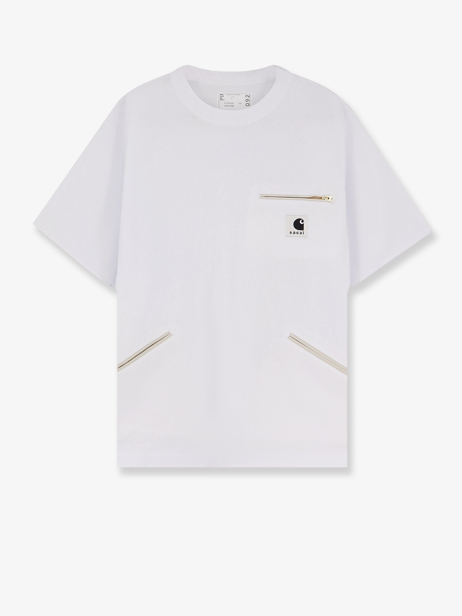 [SACAI X CARHARTT WIP] T-shirts Short Sleeve SS26 2601092S101