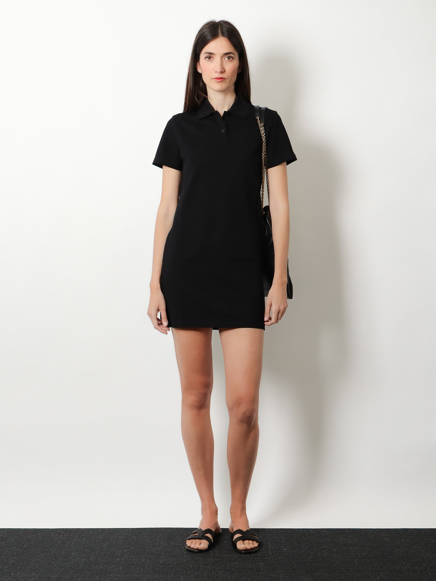 [Saint Laurent] Short sleeve dress SS26 862599Y37ZE1000