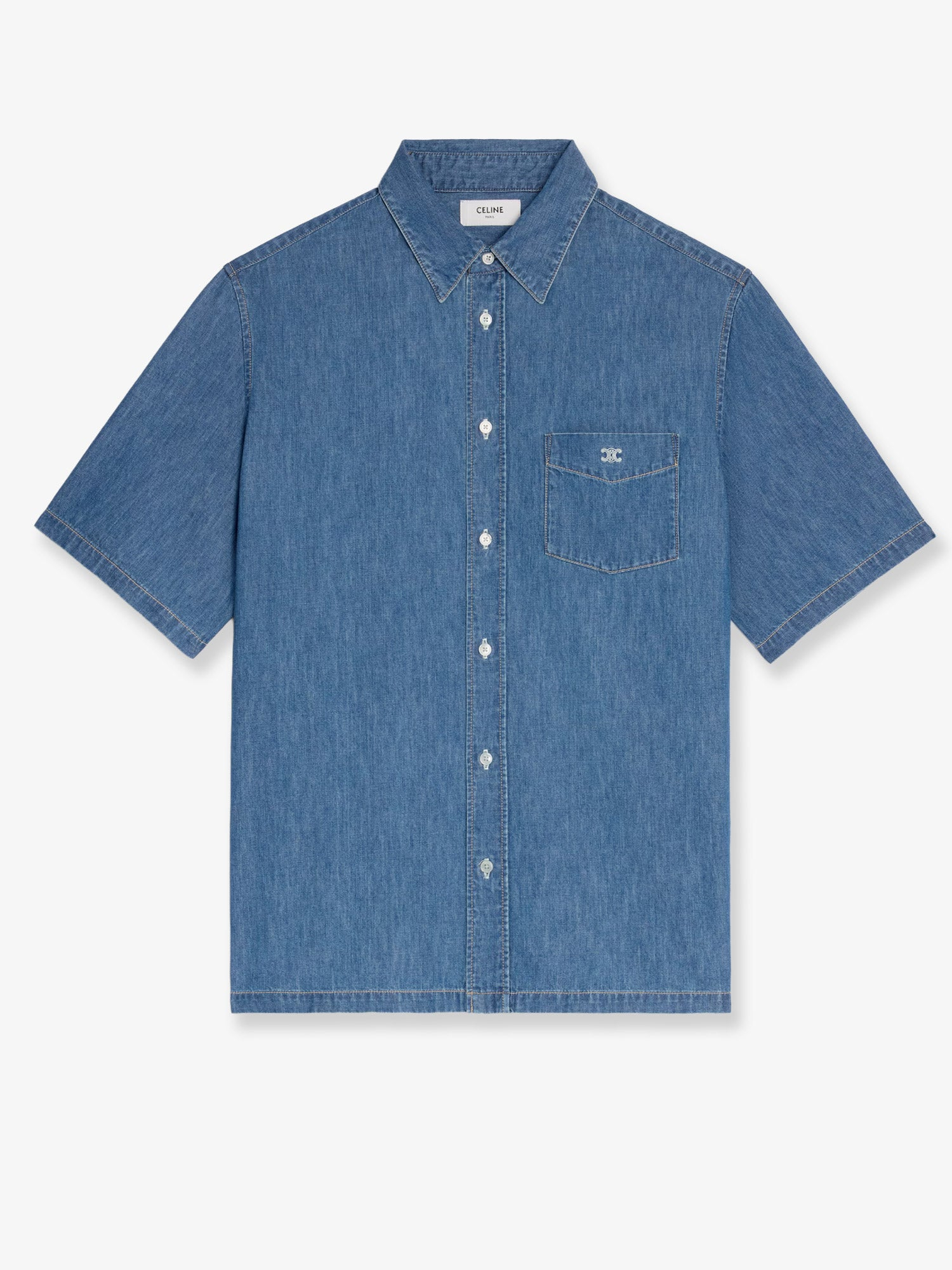 [Celine] Shirts Short Sleeve SS26 RC0D7208I07UO