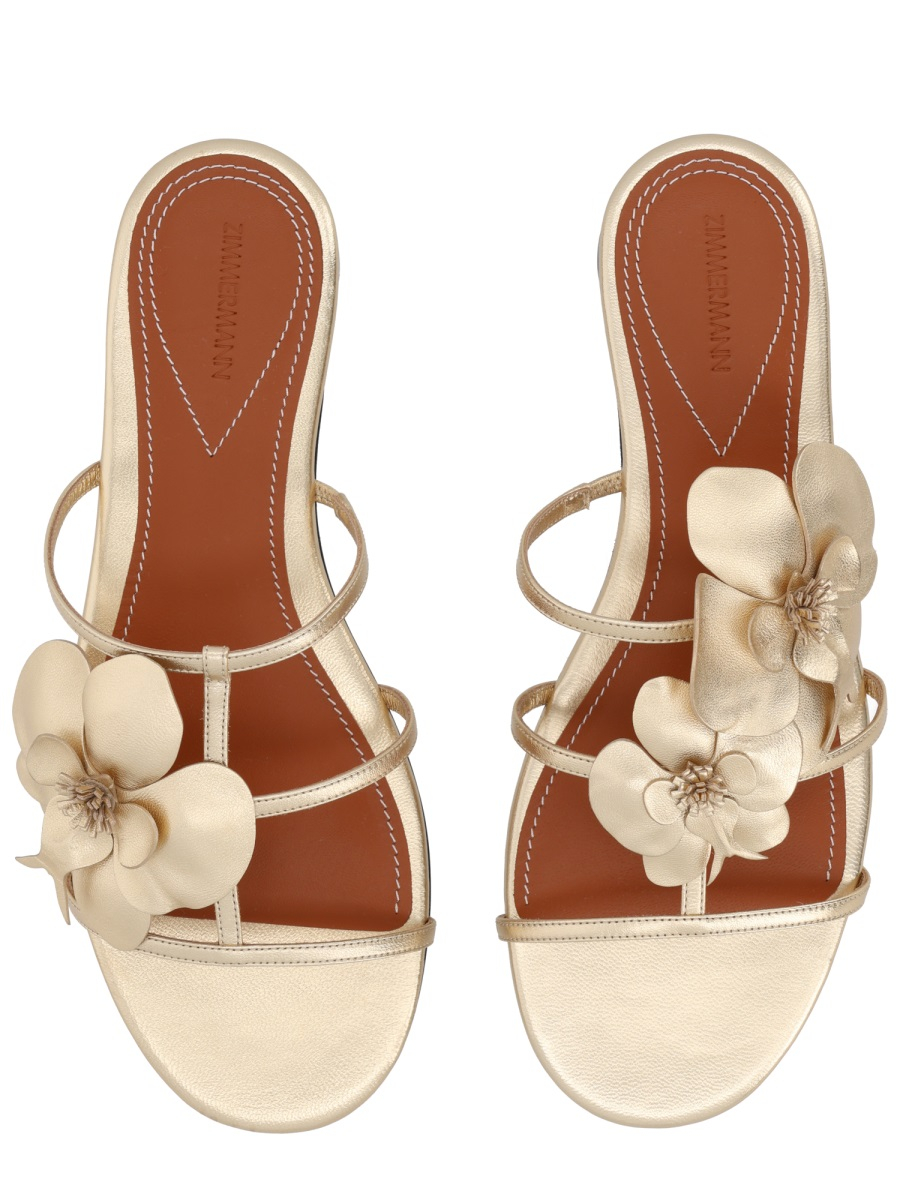 [Zimmermann] Sandals SS26 3439FC26A2_GLD