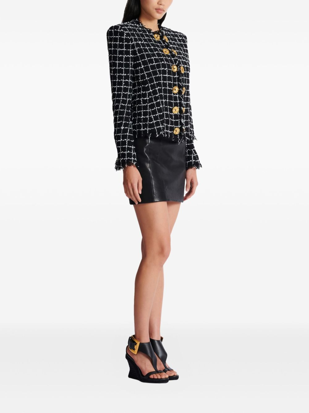[Balmain] Blazer SS26 GF1SM509XL62EAB