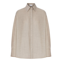 [Brunello Cucinelli] Shirts Long Sleeve FW26 MP550M1M06C1131 BEIGE