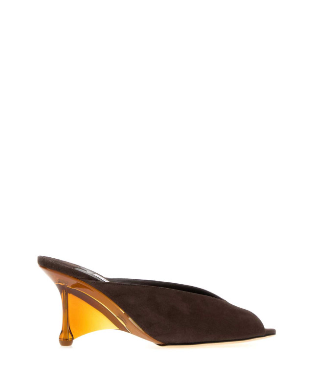 [Jimmy Choo] Sandals FW26 GLACEMULE80DTL CHOAMBMIX