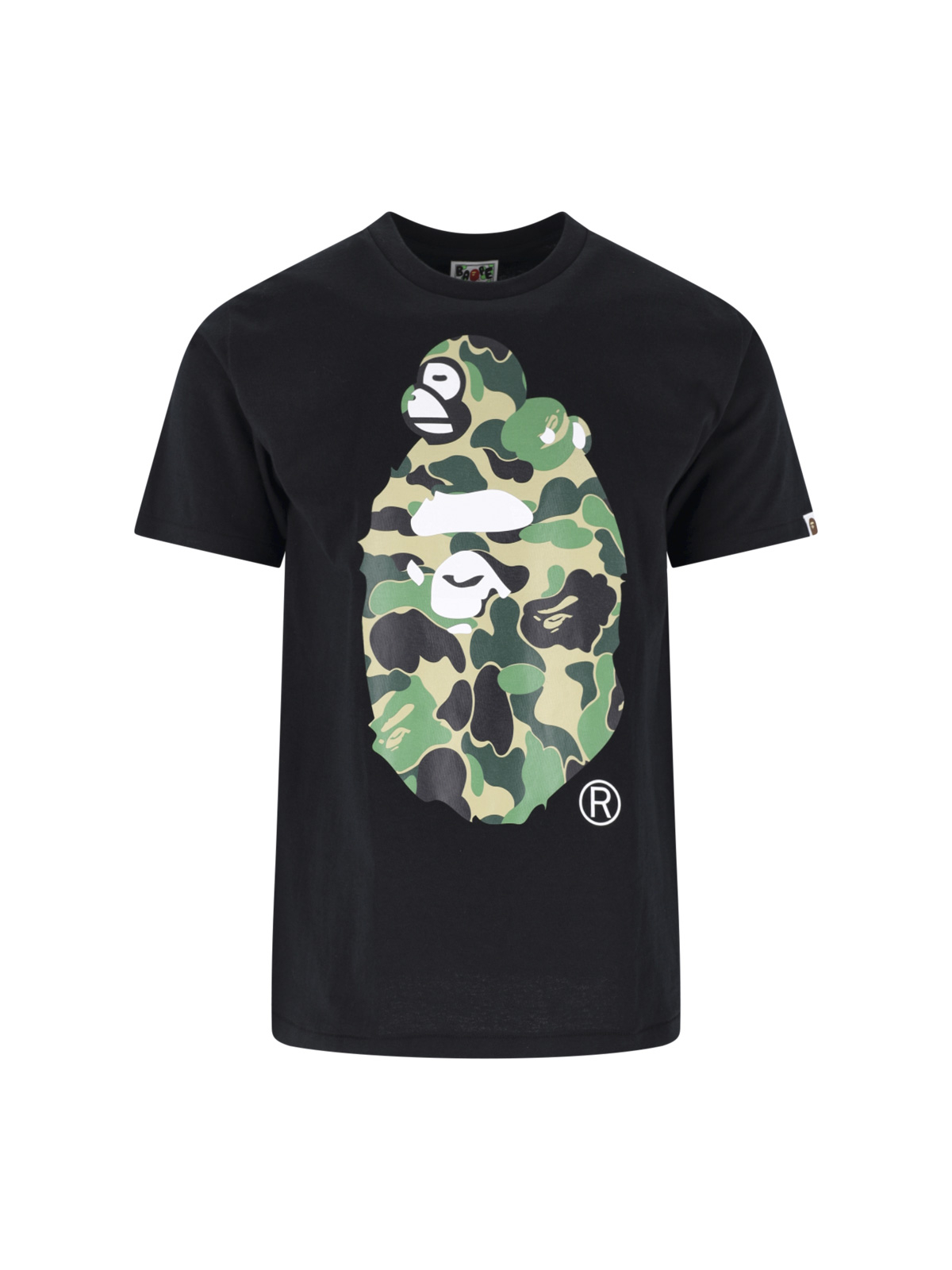 [BAPE] T-shirts Short Sleeve SS26 002TEM301003MBLACK X GREEN
