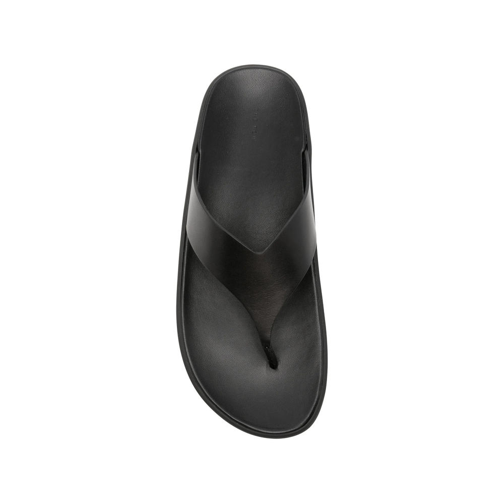 [THE ROW] Slippers SS26 F1808 L825 BLK