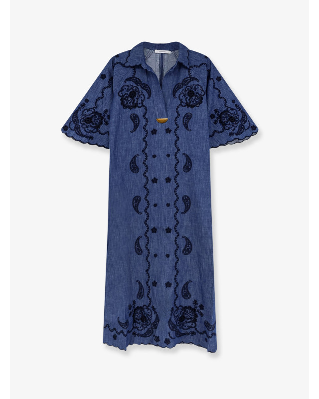 [Zimmermann] Dress SS26 8358DSS261RWBLU