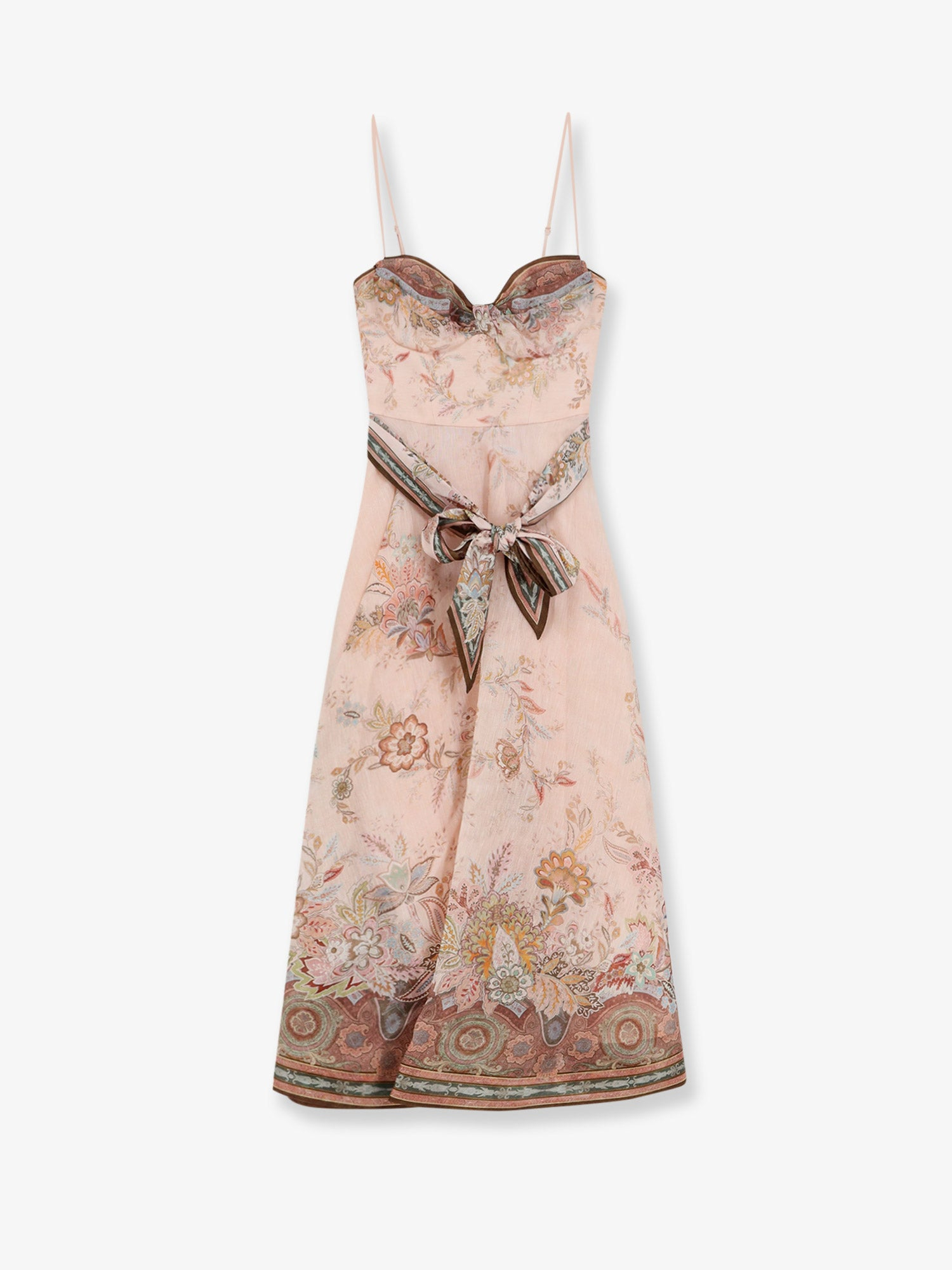 [Zimmermann] Sleeveless dress SS26 7477DS262PKP