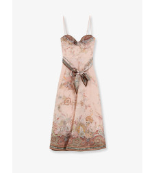 [Zimmermann] Sleeveless dress SS26 7477DS262PKP