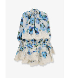 [Zimmermann] Long sleeve dress SS26 8704DS262BLPOP