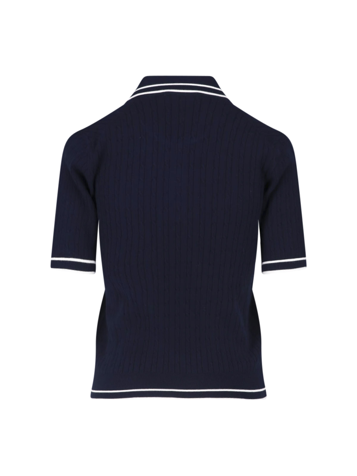 [SPORTY & RICH] T-shirts Short Sleeve SS26 TO06875326BL107DARK NAVY WHITE WHITE