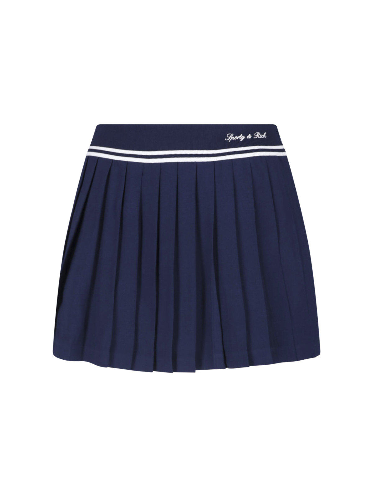 [SPORTY & RICH] Mini skirt SS26 SK01275326BL106DARK NAVY
